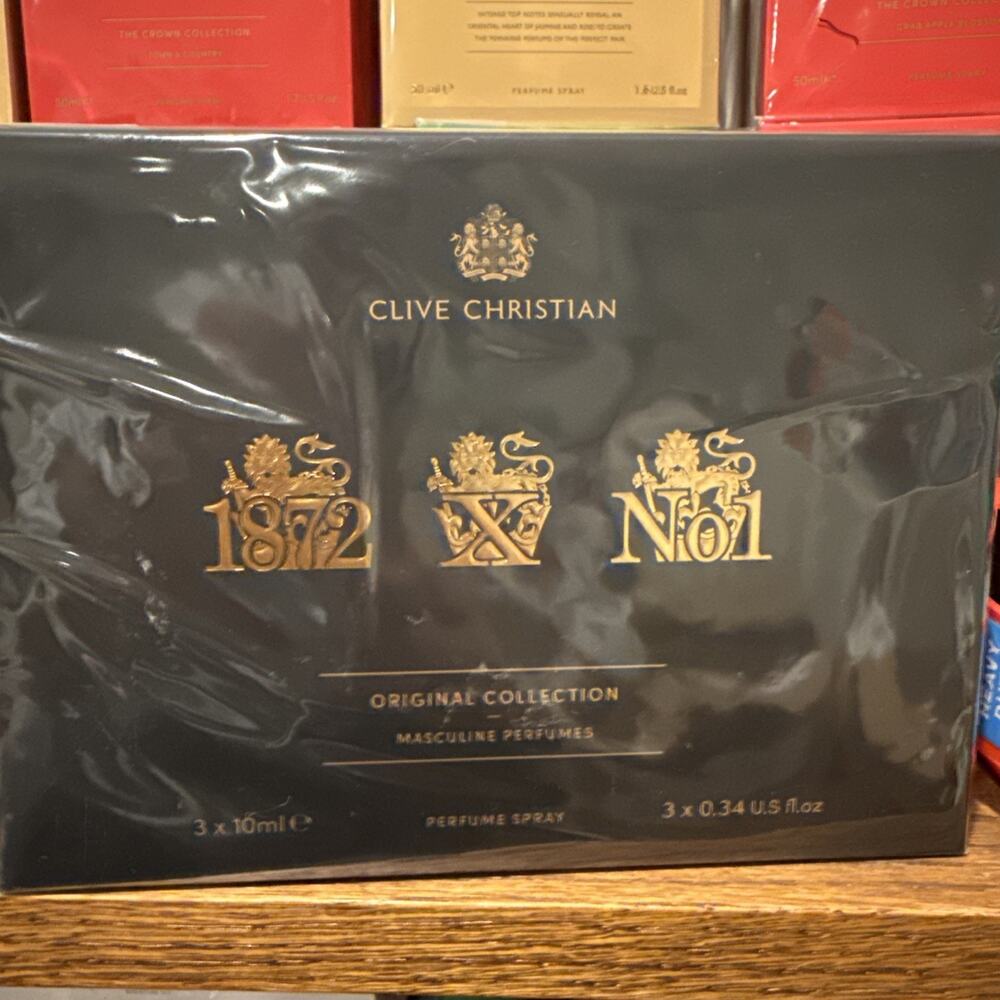 Clive Christian Original Collection Masculine Set 3 x 10 ml. Sealed Box